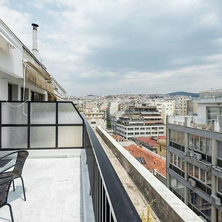Penthouse Suite In The City Center Szaloniki Kültér fotó