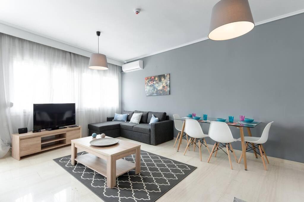 Penthouse Suite In The City Center Szaloniki Kültér fotó