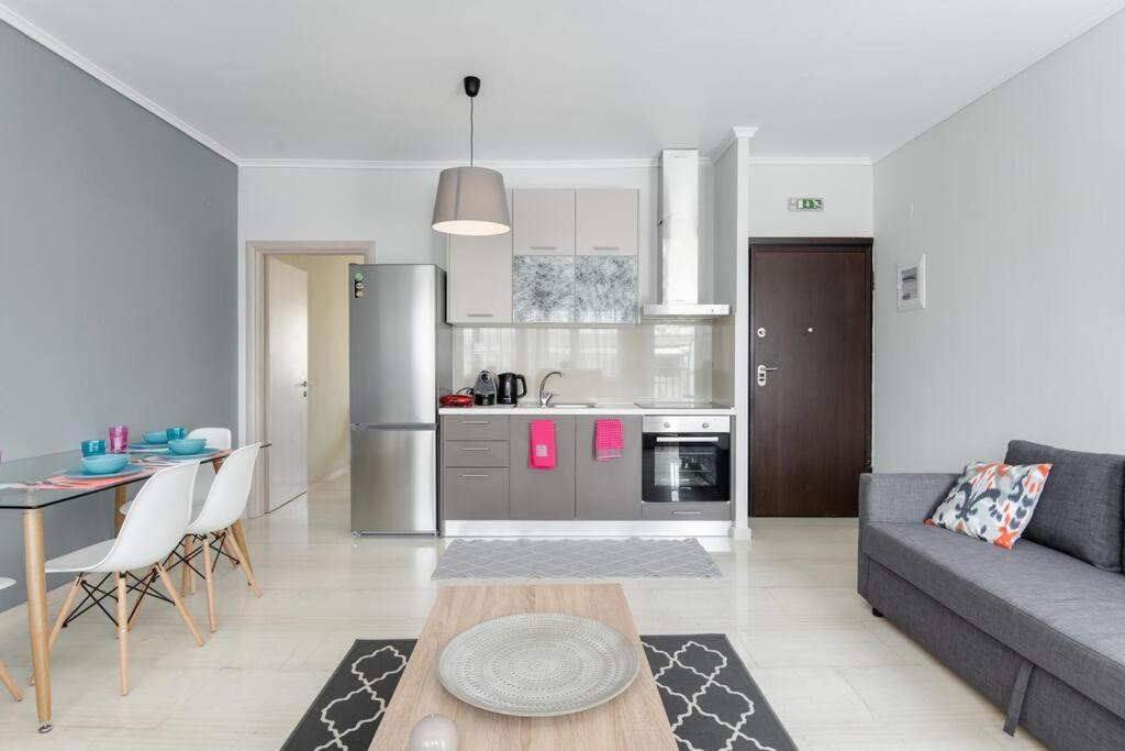 Penthouse Suite In The City Center Szaloniki Kültér fotó