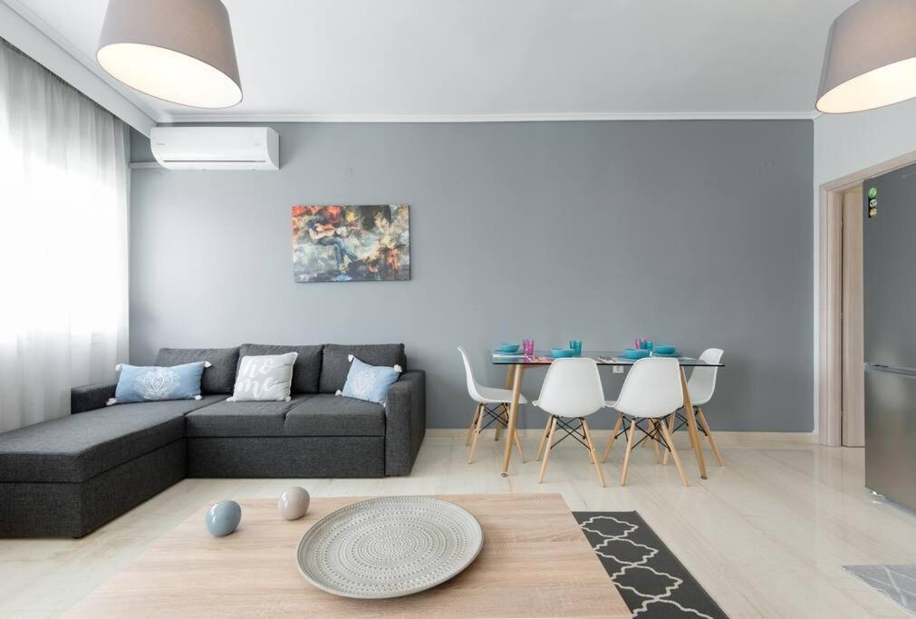 Penthouse Suite In The City Center Szaloniki Kültér fotó