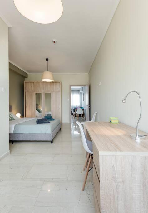 Penthouse Suite In The City Center Szaloniki Kültér fotó